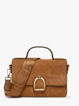 Crossbody Bag S Altesse Suede Etrier Brown altesse suede EASU048S