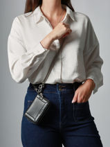 Coin Purse Altesse Leather Etrier Black altesse EALT096M-vue-porte