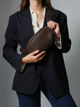 Belt Bag Oxer Leather Etrier Brown oxer EOXE022M-vue-porte