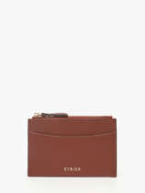 Porte-cartes Tradition Cuir Etrier Marron tradition ETRA094M