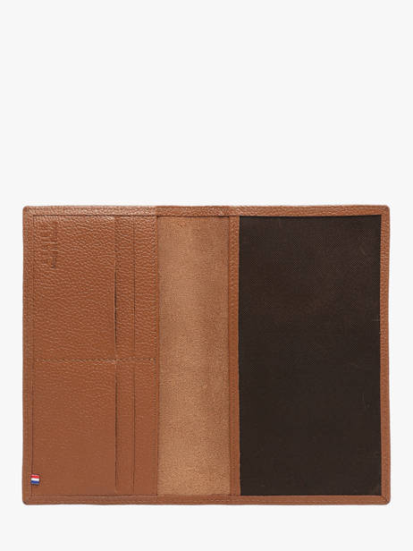 Checkholder Madras Leather Etrier Brown madras EMAD905 other view 1