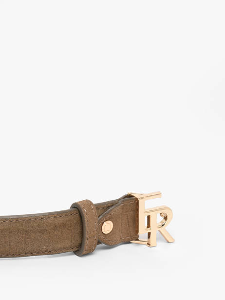 Belt Equestre Croco Etrier Gray equestre croco EECQ414C other view 1