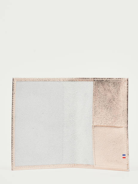 Leather Etincelle Irisée Passport Holder Etrier Gold etincelle irisee EETI025 other view 1