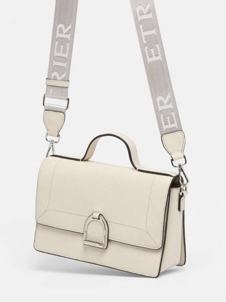 Medium Leather Altesse Crossbody Bag Etrier Beige altesse EALT048M other view 2